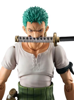 MegaHouse Variable Action Heroes One Piece Series Roronoa Zoro Past Blue W/Bonus Action Figure 25 MegaHouse Variable Action Heroes One Piece Series Roronoa Zoro Past Blue W/Bonus Action Figure -KURAMA TOYS Sales Store item 0000002262 11 72018.1494393781