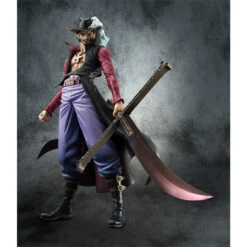 MegaHouse Portrait.Of.Pirates Excellent Model One Piece NEO-DX Hawk-Eye Dracule Mihawk Ver.2 -KURAMA TOYS Sales Store item 0000002334 09 18964.1501748566