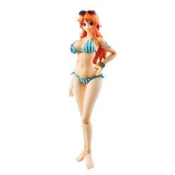 MegaHouse Variable Action Heroes One Piece Nami (Summer Vacation) Action Figure (Completed) -KURAMA TOYS Sales Store item 0000002409 08 58887.1510215323