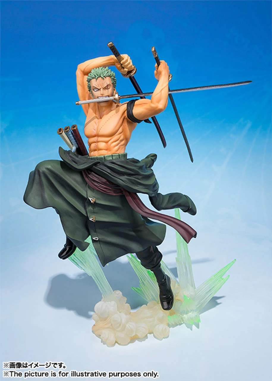 Bandai Figuarts Zero Roronoa Zoro Hunting PVC Figure 3 Bandai Figuarts Zero Roronoa Zoro Hunting PVC Figure - Image 3