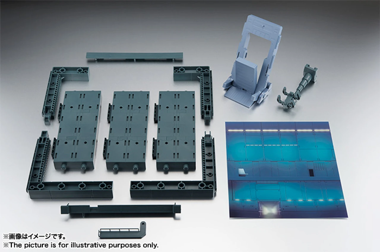 Bandai Robot Spirits Side MS White Base Hanger Deck Ver. A. N.I.M.E. 7 Bandai Robot Spirits Side MS White Base Hanger Deck Ver. A. N.I.M.E. - Image 7