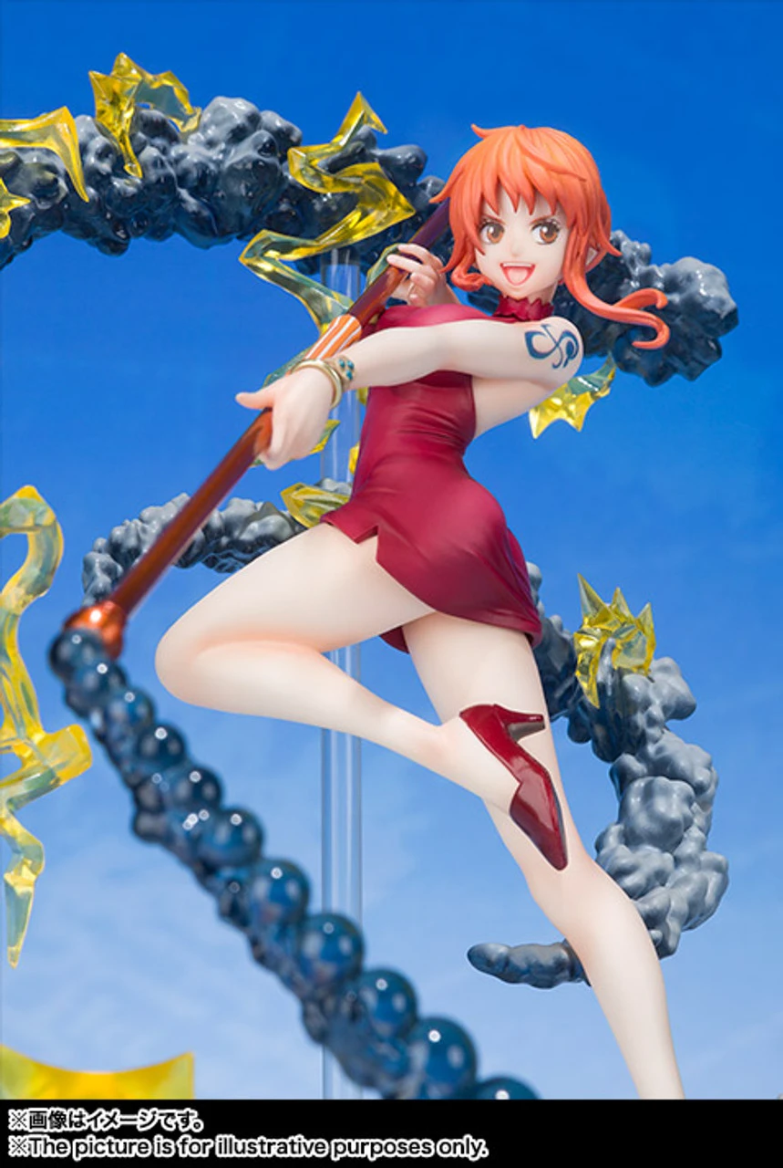 Bandai Figuarts Zero Nami -Black Ball- PVC Figure 1 Bandai Figuarts Zero Nami -Black Ball- PVC Figure
