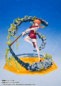 Bandai Figuarts Zero Nami -Black Ball- PVC Figure 9 Bandai Figuarts Zero Nami -Black Ball- PVC Figure -KURAMA TOYS Sales Store item 0000012533 OKJonCJW 04 99649.1522410405