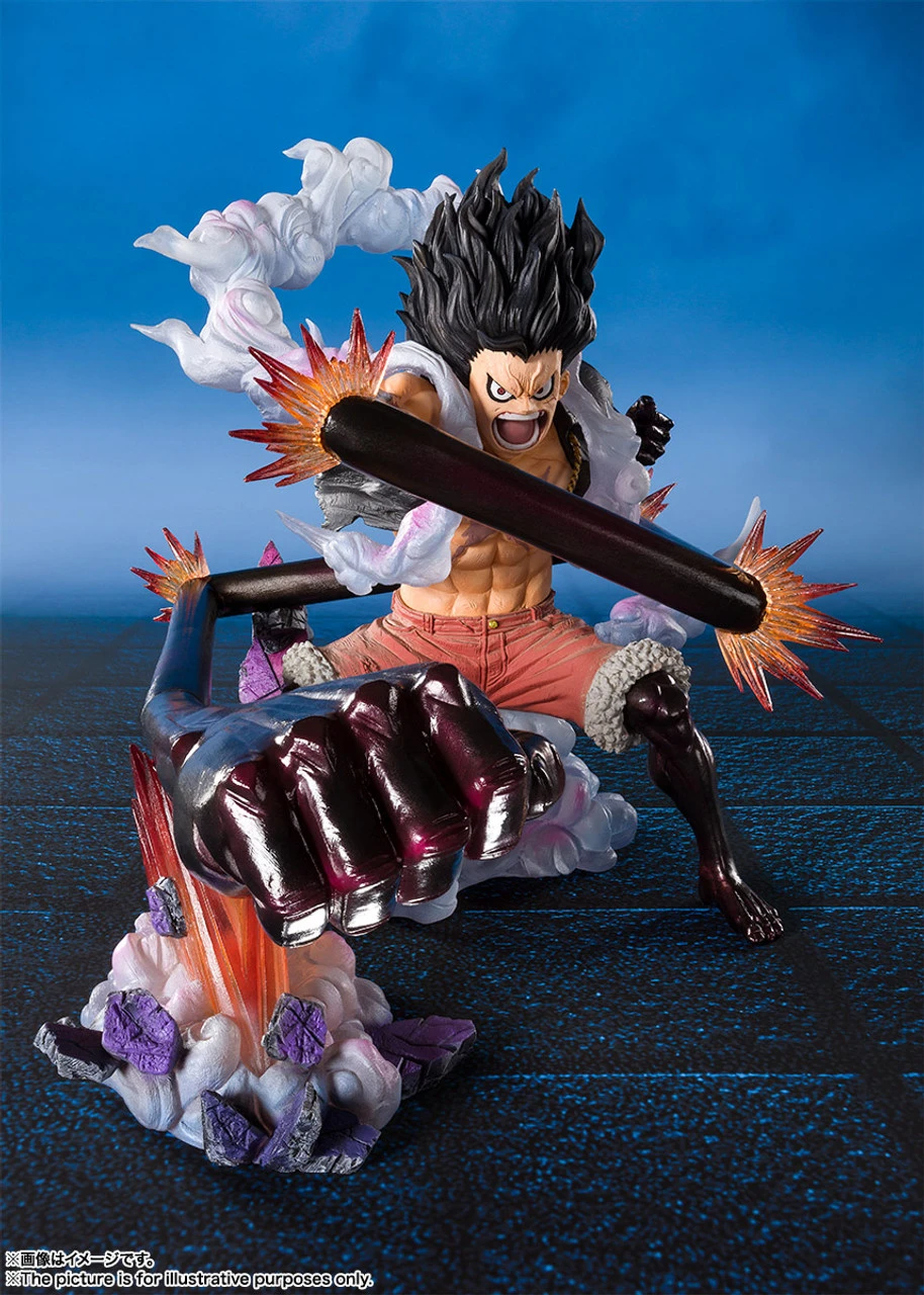 Bandai Figuarts Zero One Piece - Monkey D. Luffy Gear 4 -Snakeman Ouda- PVC Figure 1 Bandai Figuarts Zero One Piece - Monkey D. Luffy Gear 4 -Snakeman Ouda- PVC Figure