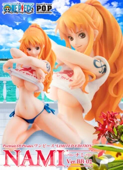 MegaHouse POP One Piece Nami Ver.BB_02 1/8 PVC Figure -KURAMA TOYS Sales Store main 47775.1454660665